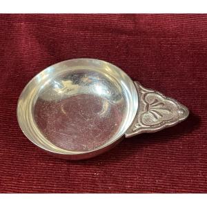 Cgt Liner Wine Taster In Silver-plated Metal