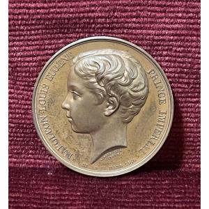 Monnaie De Paris Medal To Mark The Visit Of Prince Imperial Napoleon Louis Eugène, 1