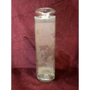 Baccarat Art Nouveau Cristal Vase