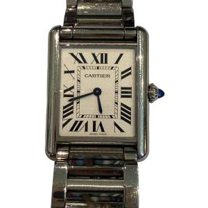 Cartier Tank Must Watch With Steel Bracelet