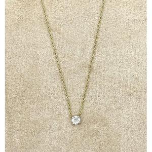 Yellow Gold And Diamond Pendant