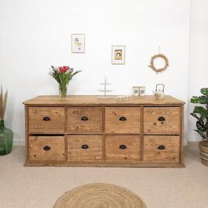 Industrial Cabinet With Drawers
