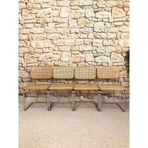 4 Retro B32 Chairs