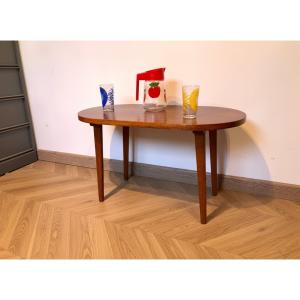 Vintage Oval Coffee Table