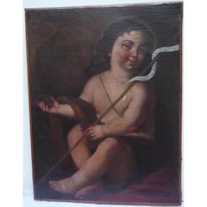 Painting Representing Saint John The Baptist