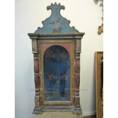 Niche Wooden Painted, Early XIXth