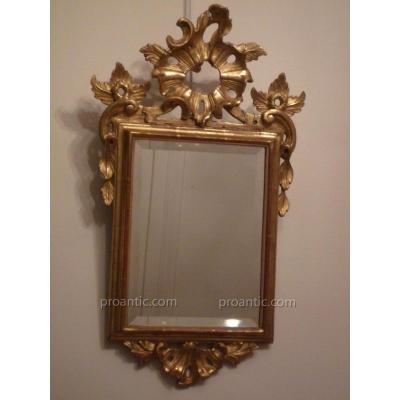 Italian Mirror Eighteenth Time (old Gilding, Posterior Mirror).