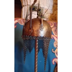Oriental Helmet "kulah Khud" Ottoman / Iran 19th Century. 