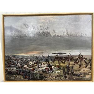 Oil On Canvas: The Dream After Edouard Detaille 