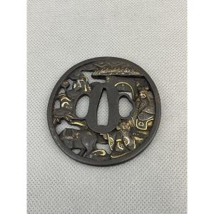 Tsuba Mi Edo Period (1603/1868)