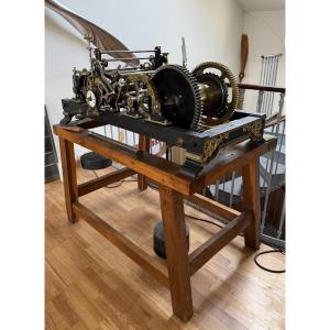 Building Or Bell Tower Clock By Clockmaker Paul Odobey, 1896