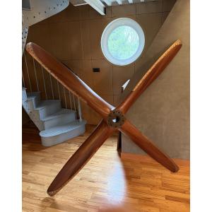 Four-bladed Propeller, Wood, Early 20th Century
