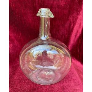 Gourd Called Shepherd In Translucent Blown Glass Early 19th Century - Popular Art Glassware