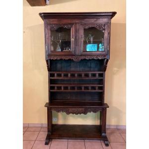False Landing Norman Pantry Dresser Early 19th Century