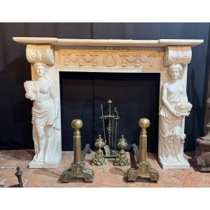 Chimney With Caryatids