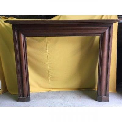 Louis XIV Fireplace In Boudin Oak