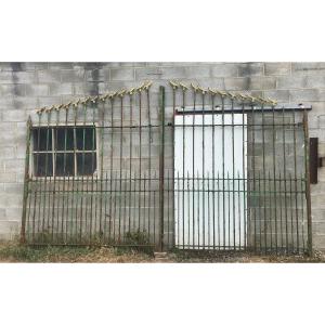 Wide Wrought Iron Gate