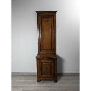 Old Entrance Cabinet In Solid Oak 19th Century