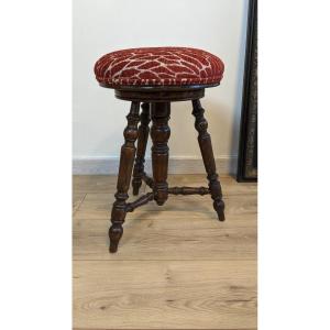 Napoleon III Piano Stool