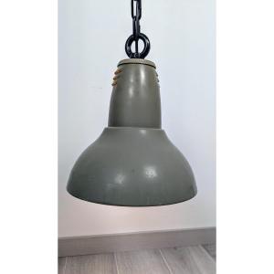 Holophane Vintage Industrial Pendant Light