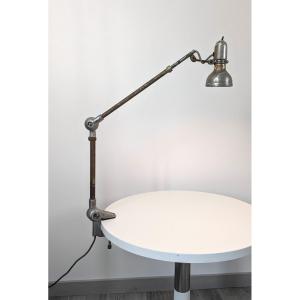 Antique Industrial Architect's Lamp By Lumina