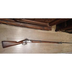 Chimney System Rifle With Bayonet And Ramrod