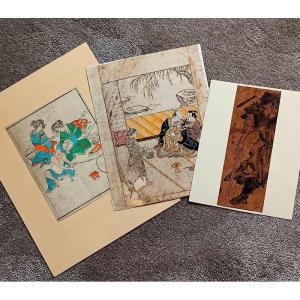 Set Of Japanese Prints