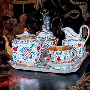 Egoiste Service In Paris Porcelain, Restoration Period