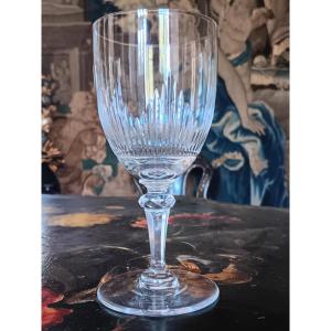 Baccarat Crystal Water Glass With Organ Stops