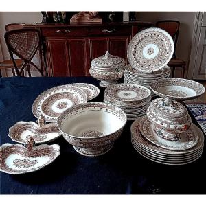 Longwy Henri II Pattern Dinner Service
