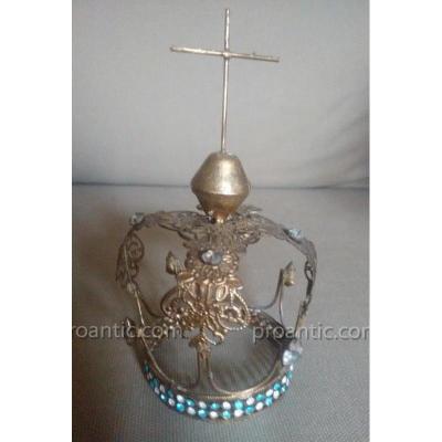 Old Virgin Crown Of Procession Cross