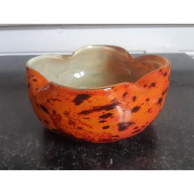 Coupe Daum Croix De Lorraine Nancy Quadrilobée Multilayer 1900s