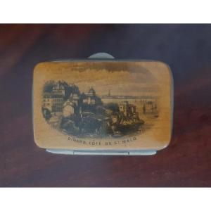 Small Coin Purse Souvenir Dinard Side Of Saint Malo Brittany