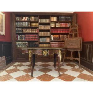 Violinated Middle Table In Boulle Marquetry
