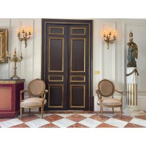 Pair Of Convertible Armchairs