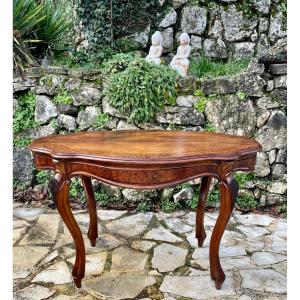 Lovely Violin Table In Mahogany XIX Eme Century