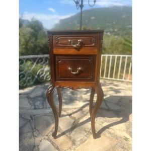 Elegant Small Louis XV Style Flying Table In Rosewood From The 19th Century
