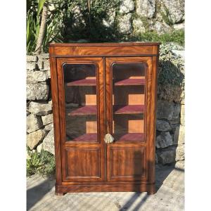 Late Period Mahogany Display Case / Bookcase, 19th Century 