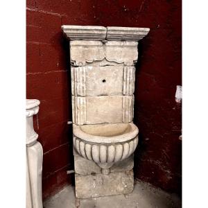 Reissue Of Limestone Fountain