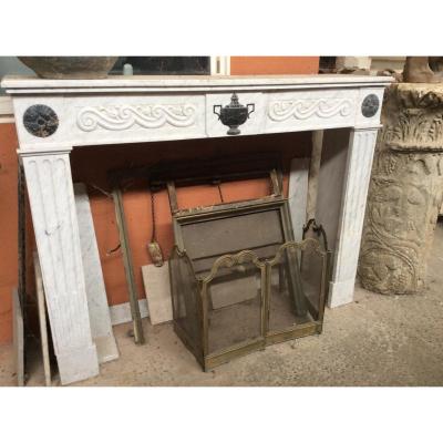 Marble Fireplace Late 18th