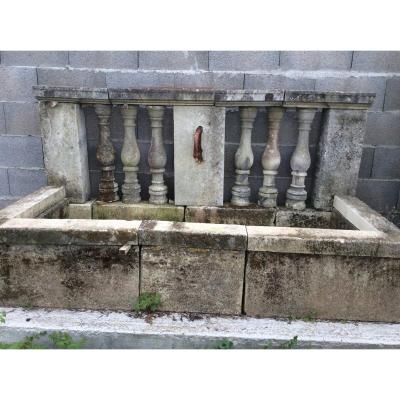 Wall Stone Fountain From Ancient Element