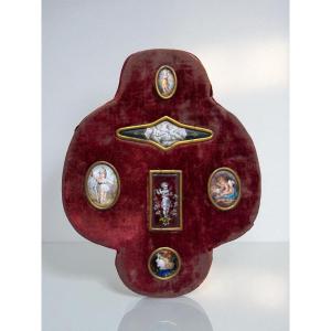 Limoges Six Enamels On Copper – 19th-century Collectible Miniatures