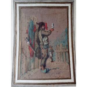 Revolutionary Watercolor Drawing