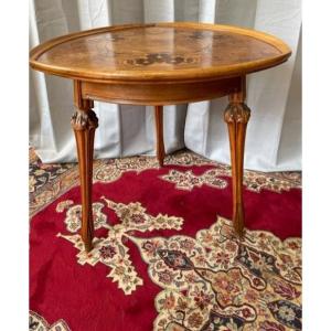 Majorelle Pedestal Table