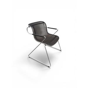 Penelope Pollock Chair | Castelli 1982 | Mesh And Black Steel