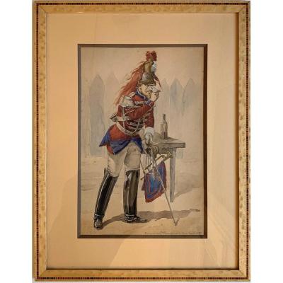 Trumpet Of The Cuirassiers Of The Guard