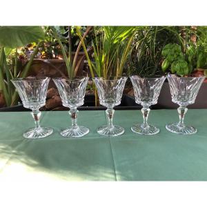 5 Red Wine Glasses