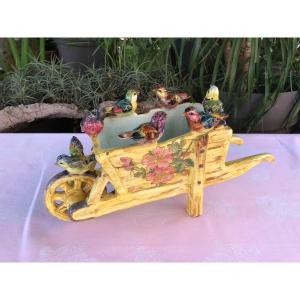 Bird Wheelbarrow