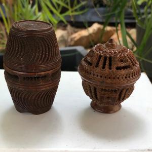 Carved Wooden Objects