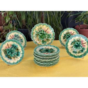 Grape Leaf Dessert Service